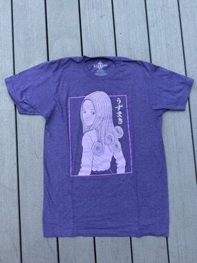 Uzumaki purple tee Medium